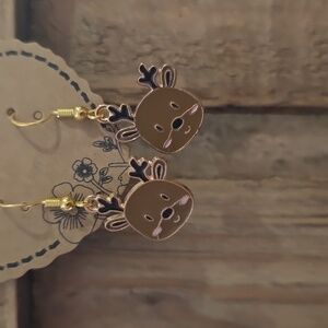 Reindeer Earrings